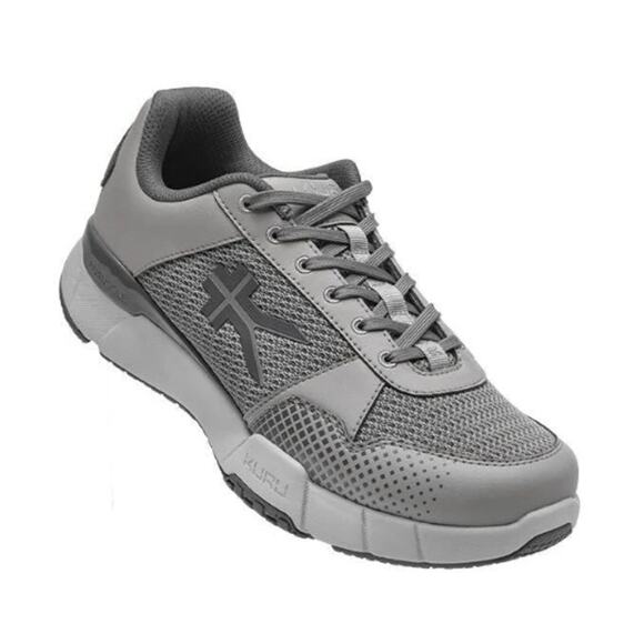 Kuru Mens Quantum 2 Walking Sneakers US 13 M EU 47 Grey Athletic EUC main image 10
